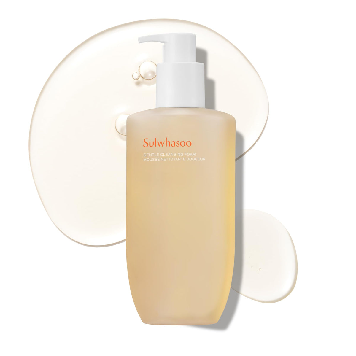 Sulwhasoo Gentle Cleansing Foam bottle ready for daily hydration and gentle cleansing.
