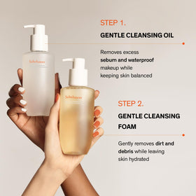 Sulwhasoo maintains hydration after cleansing with Hydra Capture Complex.