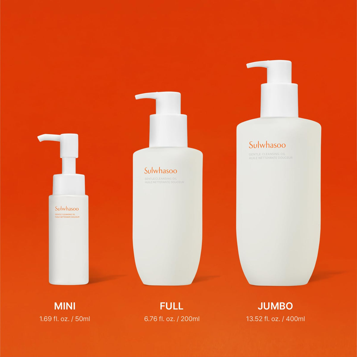 Sulwhasoo Gentle Cleansing Oil on-skin-balance results in balanced, soft skin after rinse