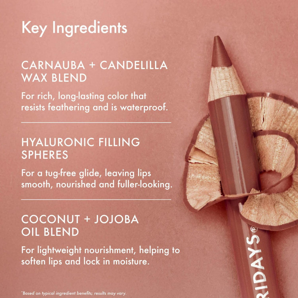 Brand packaging shot of Summer Fridays SoftLine Lip Liner Latte.
