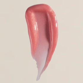 Summer Fridays Tinted Lip Butter Balm Birthday Cake swatch reveals subtle shine