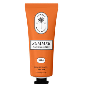 Summer Gelée deep bronze bottle shows natural-looking tan without orange cast.
