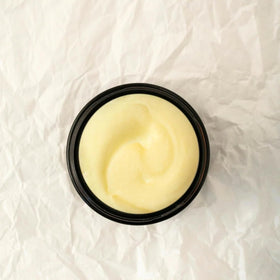 Summer Solace Tallow Balm face care image highlights versatile daily moisturizer.