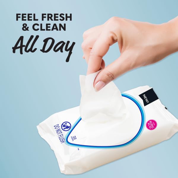 Individual-wrapped Summer's Eve wipes for discreet on-the-go freshness.