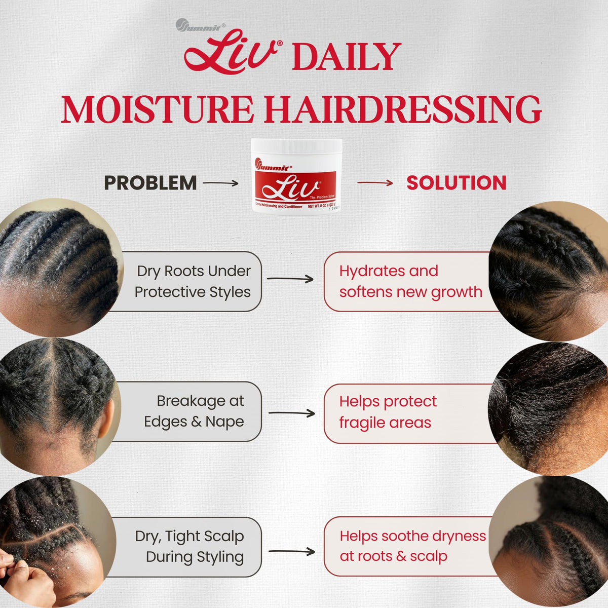 Summit Liv Creme hair texture application demonstrates easy distribution for defined curls.