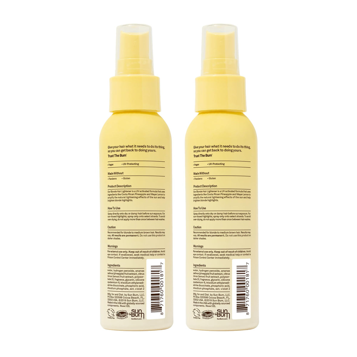Sun Bum nozzle detail enabling easy, controlled application during sun exposure