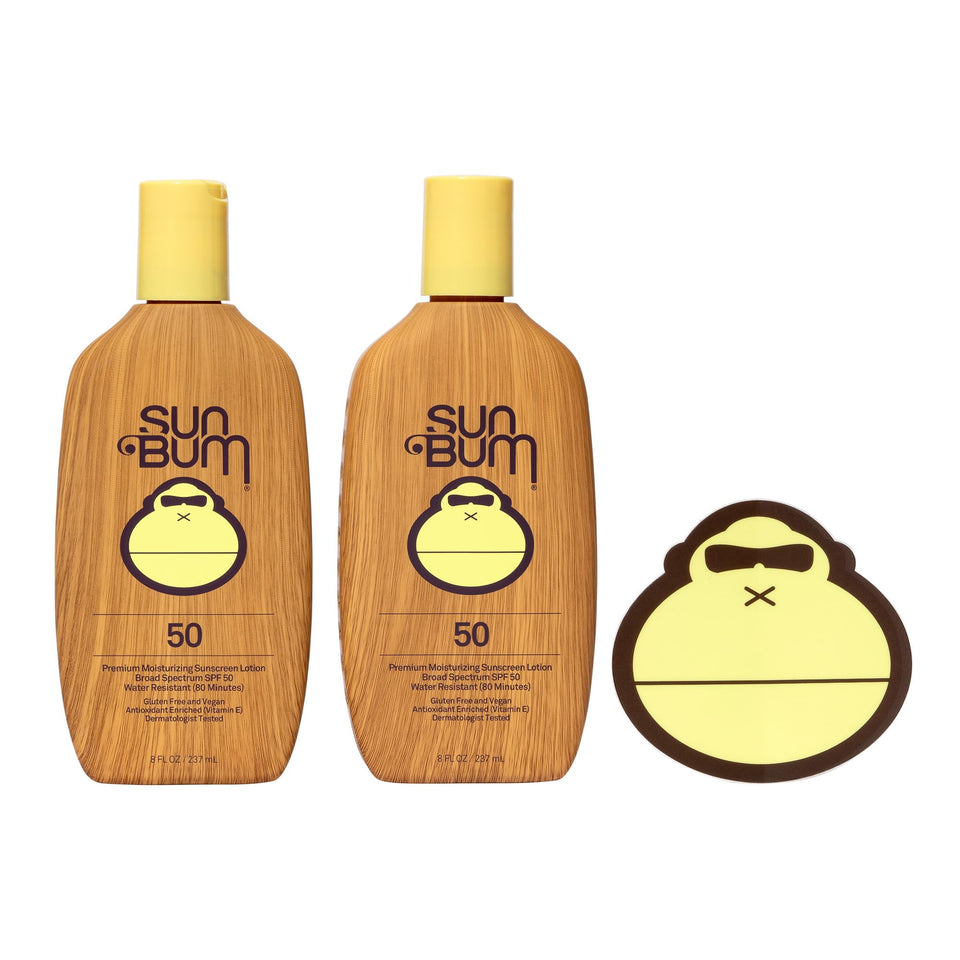 Sun Bum Original SPF 50 lotion bottle for everyday sun protection.