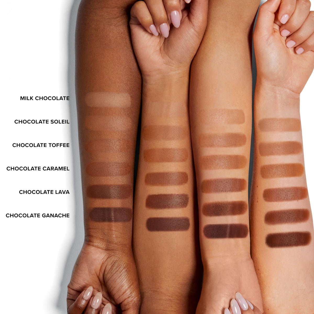 Sun-kissed bronze tones on skin suggesting natural contour and warmth