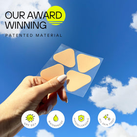 Sun Patch reusable SPF 50 patches provide durable sun coverage for outdoor days.