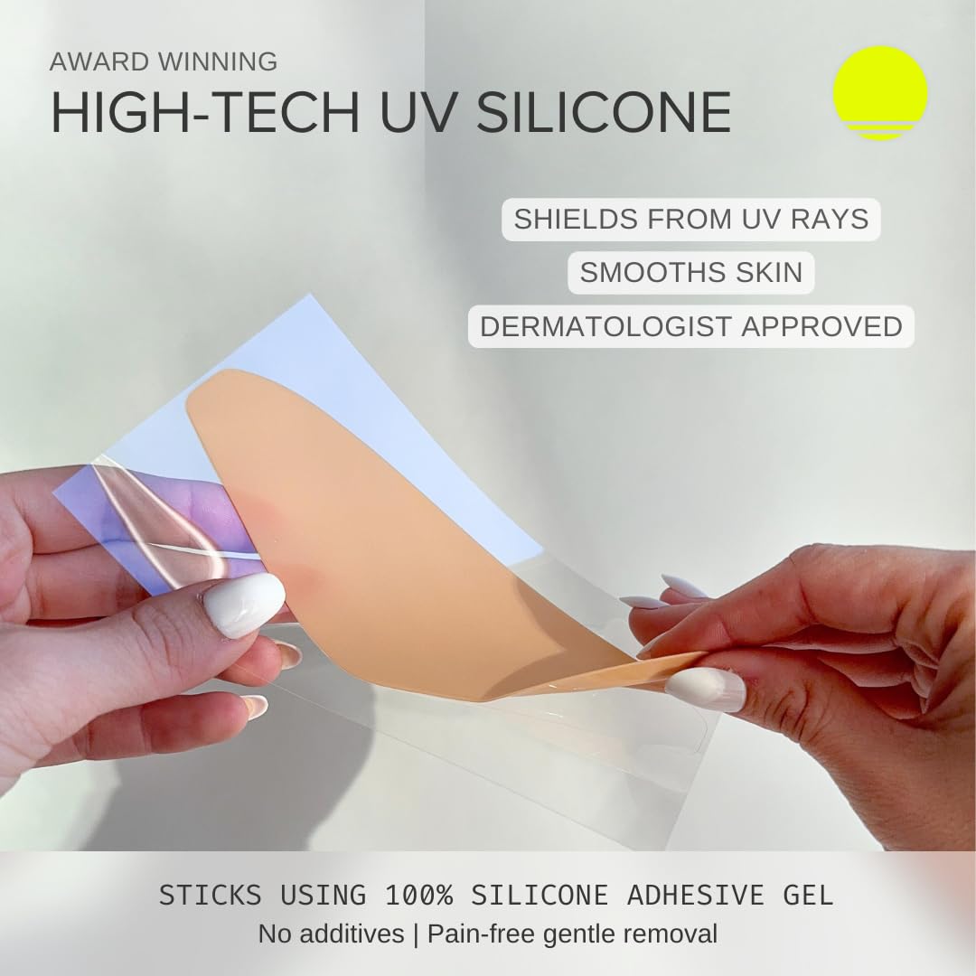 Sun Patch reusable patch shown for multiple uses, reducing waste.
