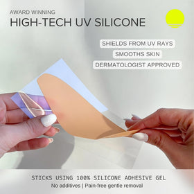 Sun Patch reusable patch shown for multiple uses, reducing waste.