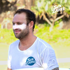 Sun Zapper Extreme Zinc Stick gliding smoothly for mess-free application