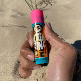 Sun Zapper Extreme Zinc Sunscreen Stick in sport kit for sun protection.