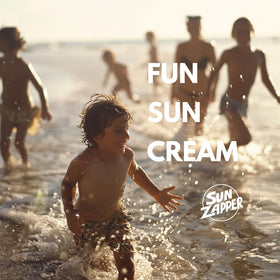 Travel-size Sun Zapper 12g pack fits in any bag