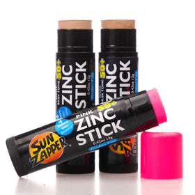 Sun Zapper water-resistant formula stays on during swimming