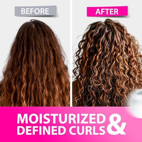 SUNATORIA Curly Hair Mask shown in routine layout for hydration
