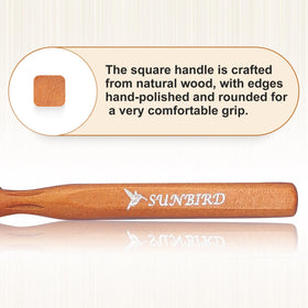 SUNBIRD round brush supports styling for all hair types with ease.
