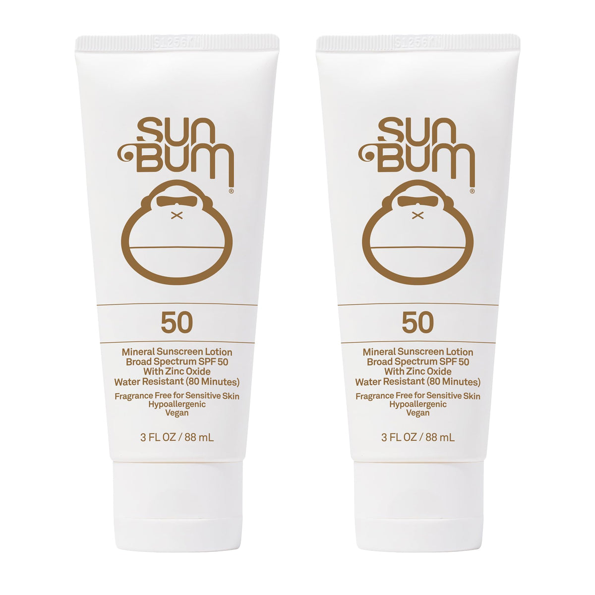 Sun Bum mineral SPF 50 lotion bottle with a matte finish for everyday sun protection.
