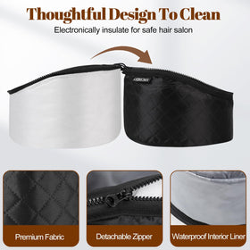 SUNCANDXY Hair Steamer Cap upgrade: deep conditioning heat distribution for all hair types
