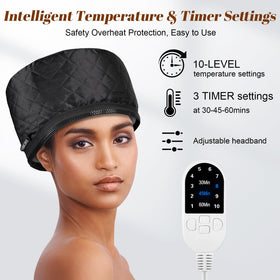 SUNCANDXY Hair Steamer Cap waterproof interior, simplifies cleaning and hygiene after sessions