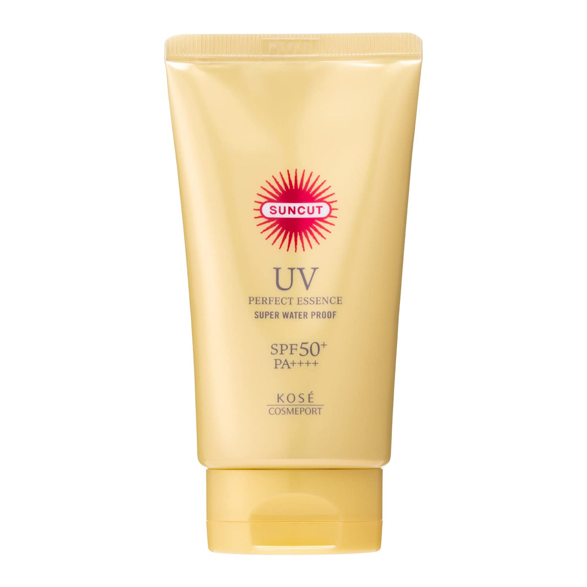 Suncut Perfect UV Essence No Fragrance 60g bottle for daily sun protection.