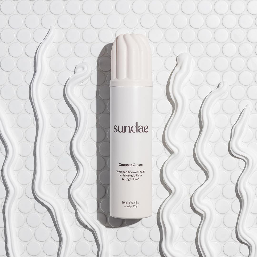 Sundae Australian made packaging emphasizes premium vegan skincare.
