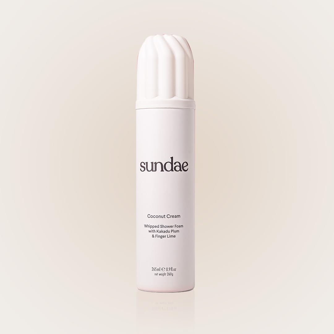Sundae free from alcohol and sulfates supports gentle cleansing.
