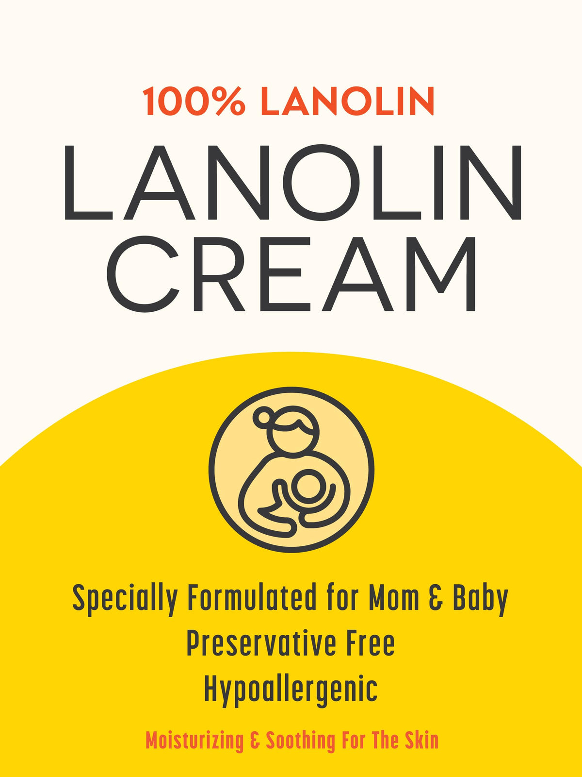 Mom applying Sundance Lanolin Cream to baby's skin in a care routine