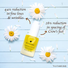 SUNDARI Chamomile Eye Oil dropper enables precise, gentle dosing