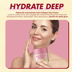 Sunday Essence Collagen Night Cream on a nightstand with a spa-like vibe