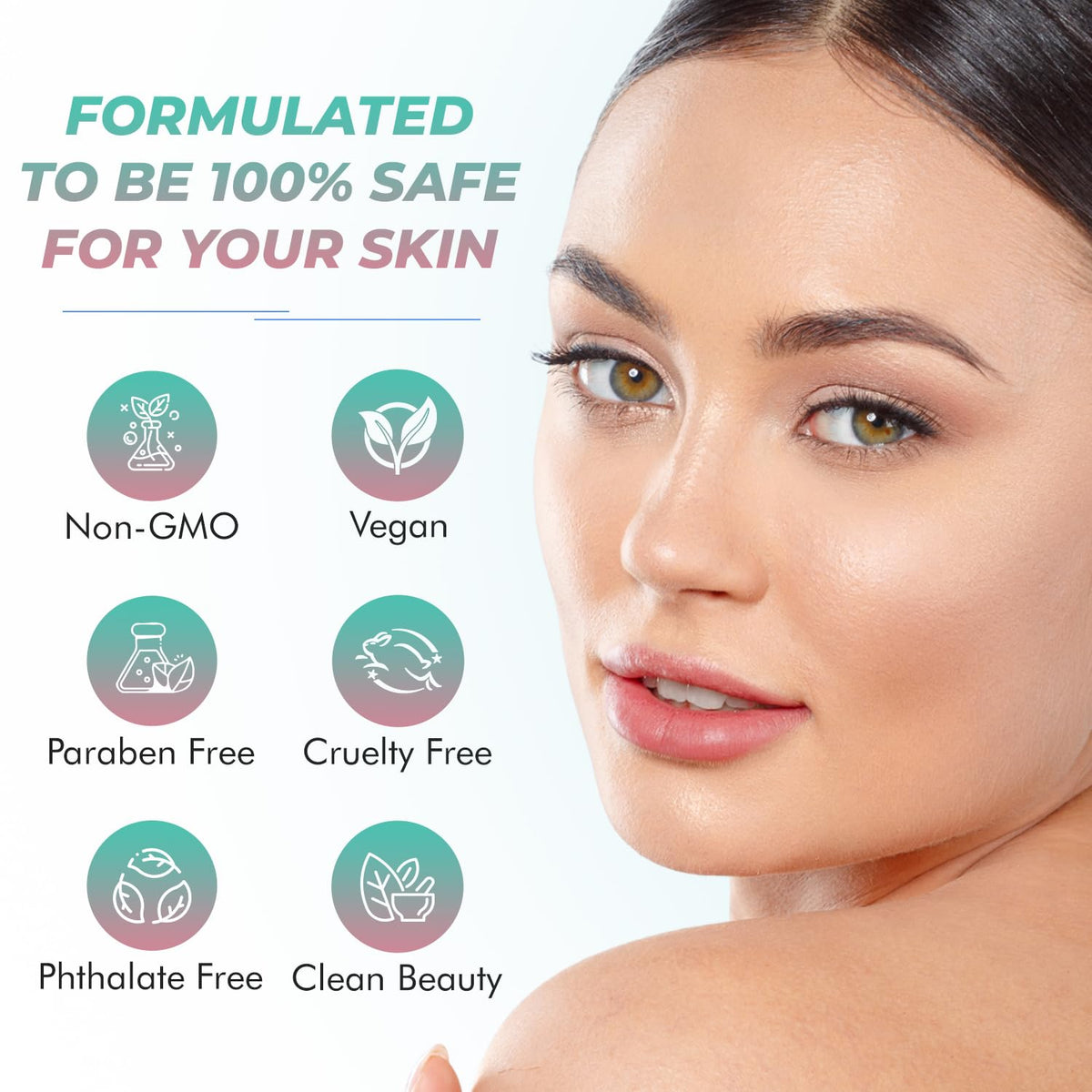 Sunday Essence travel-friendly 4-pack display supports convenient skincare routine.