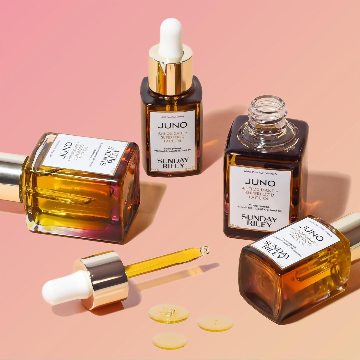 Application scene with Juno illustrates easy, non-greasy nourishment.