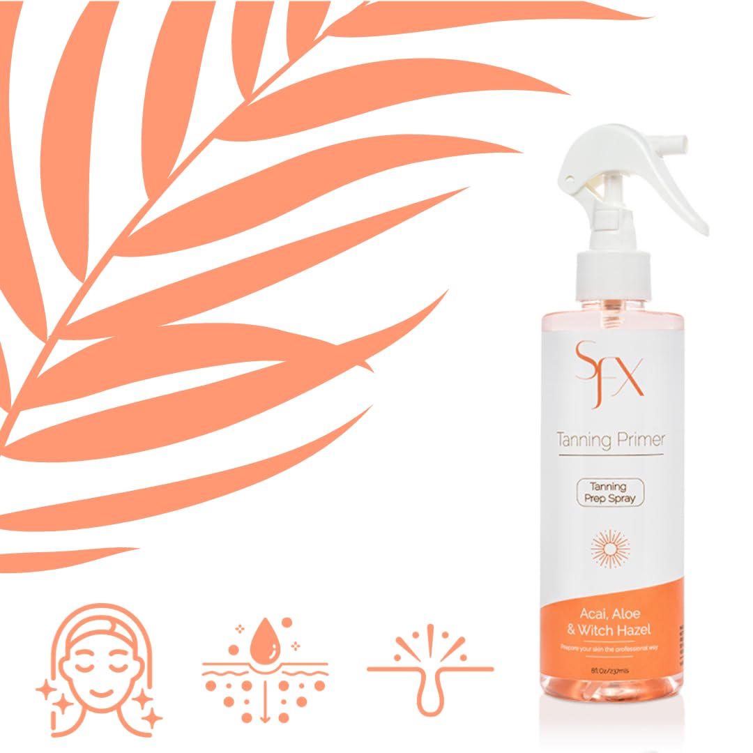 SunFX 8 oz bottle shown for easy application.