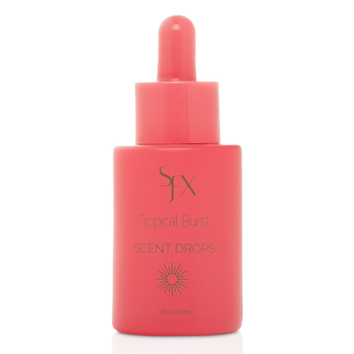 SunFX Scent Drops Tropical Burst add tropical aroma to tanning solutions.