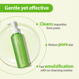 SUNGBOON EDITOR Green Tomato Double Cleansing Ampoule Oil gentle on eyes formula