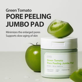 SUNGBOON EDITOR green tomato extract illustration highlighting pore care and clarifying benefits