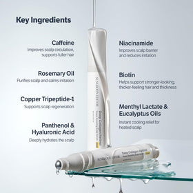 SUNGBOON EDITOR barrier-support with niacinamide for healthy scalp skin.