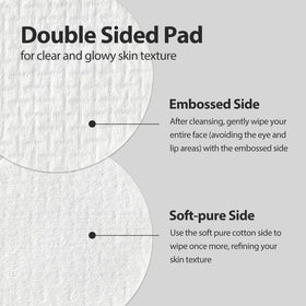 SUNGBOON EDITOR pad in-use on cheek showing hydration and brightening potential