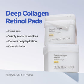 SUNGBOON EDITOR Pads on face close-up showing soothing application