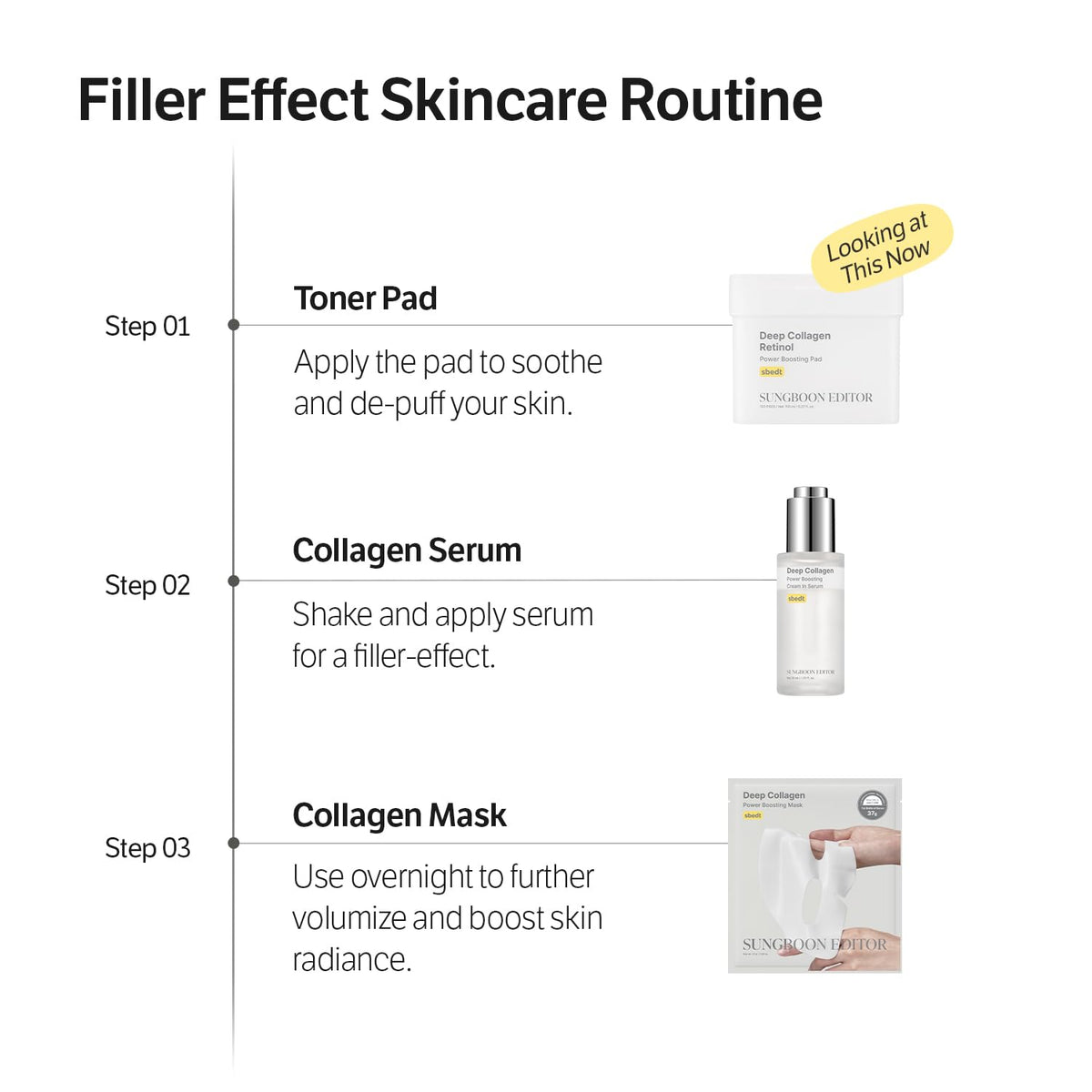 SUNGBOON EDITOR Skin texture close-up demonstrates gentle exfoliation