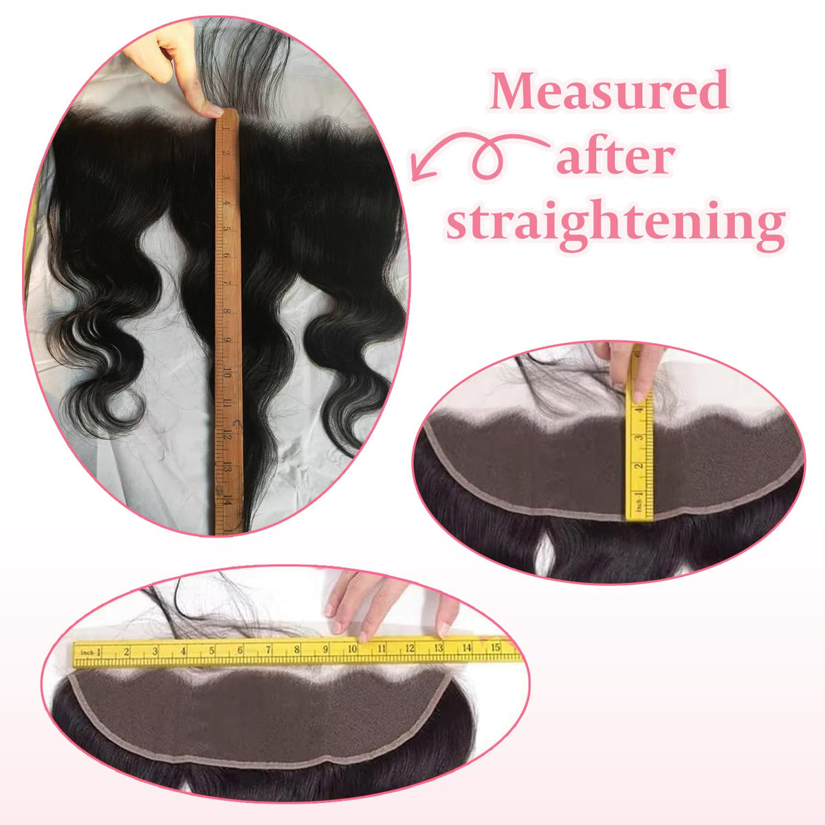 Sungirl body wave hair can be straightened or curled for versatile styling.