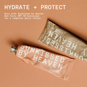 Sunkissed By Heaven unscented balm ideal for sensitive skin and dry patches.