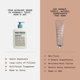 Sunkissed By Heaven travel-size bottle ready for on-the-go skincare.