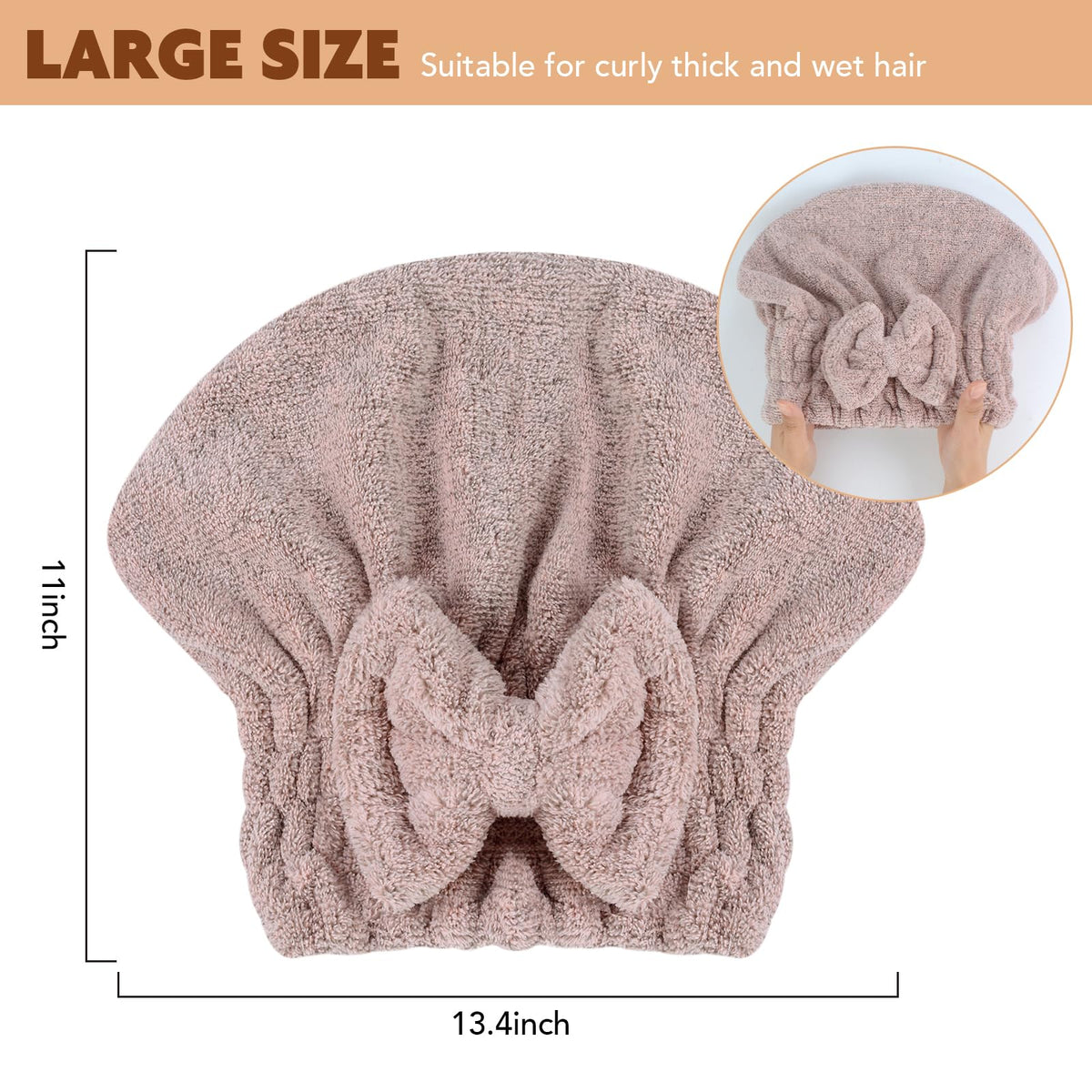 SUNLAND cap ideal for overnight masks and spa-like self-care routines.