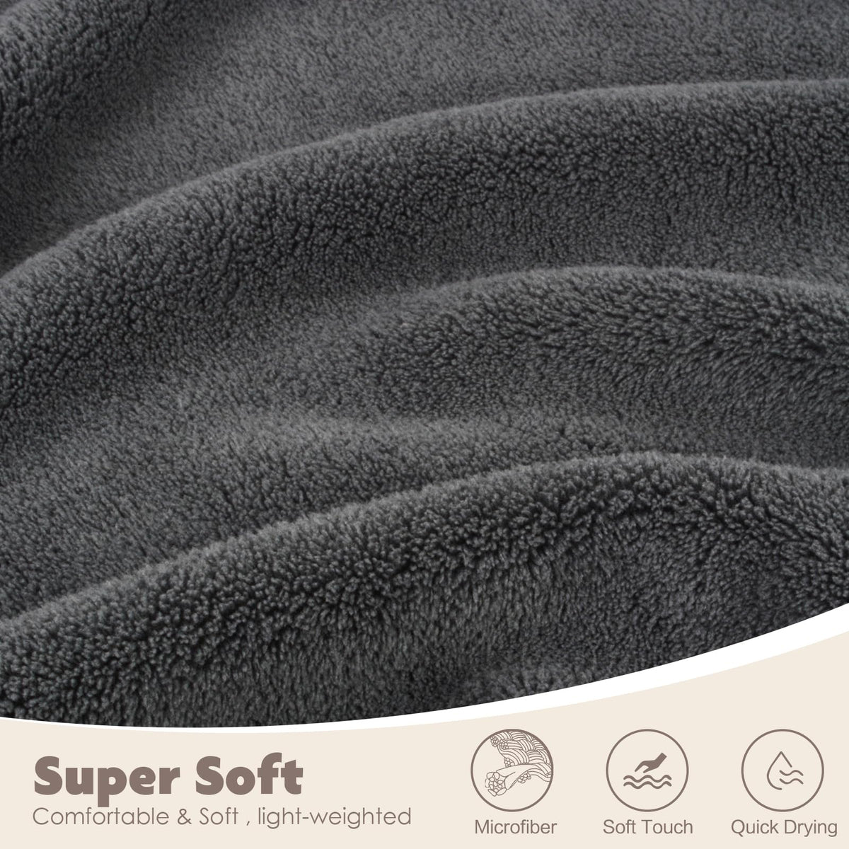 SUNLAND quick-drying fabric highly absorbent microfiber for efficiency