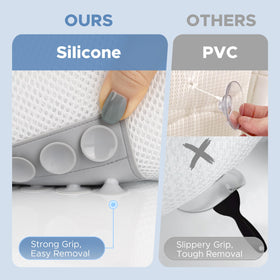 Sunlit breathable air mesh keeps the pillow cool and comfy.