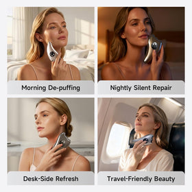 SUNLUXY massager compact for travel and on-the-go skincare.
