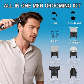 SUNNOW guide combs 1–6 mm and 7–12 mm for precise length control.