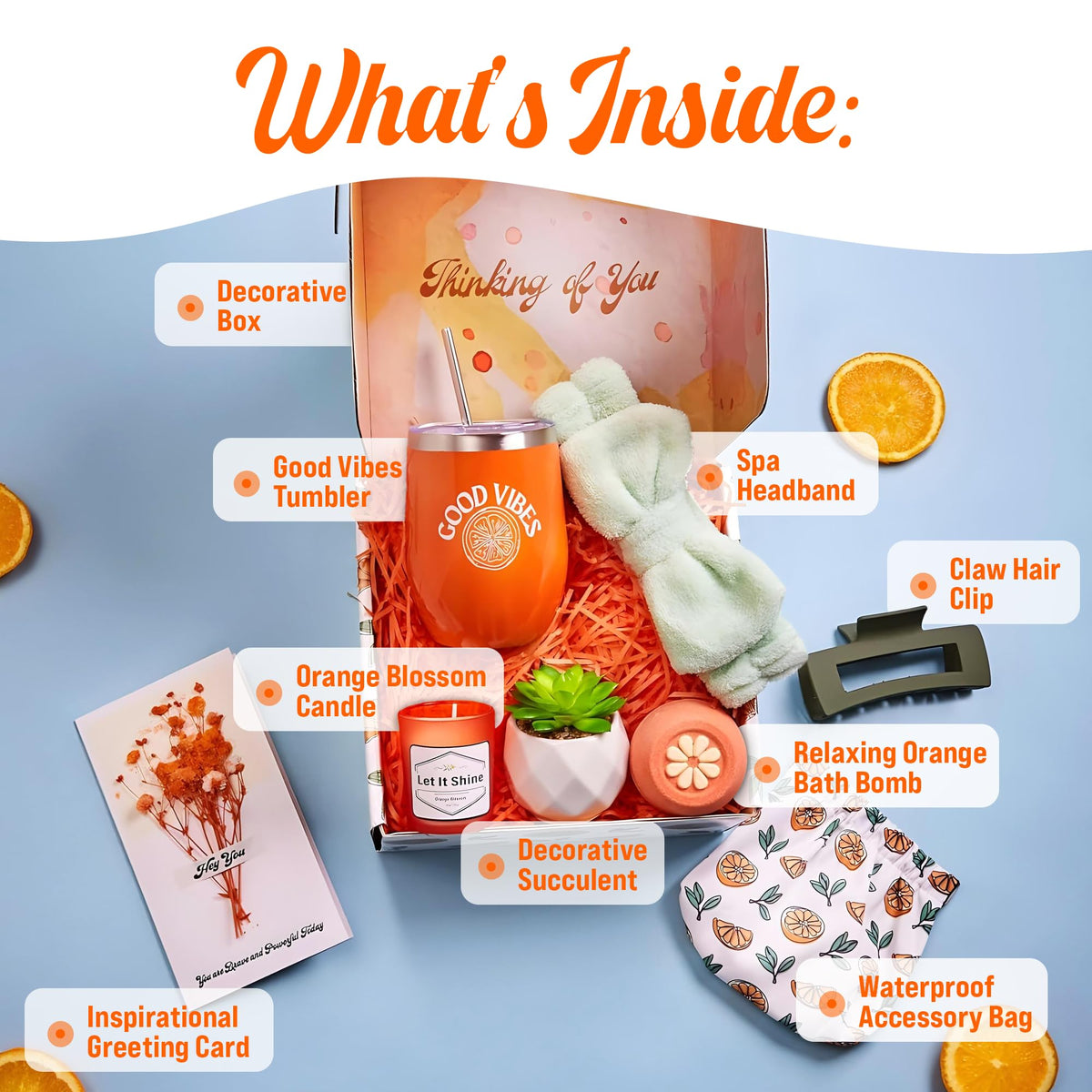 Sunny and Wise accessory bag included for organized gifting.