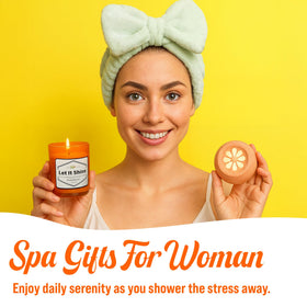 Sunny and Wise spa essentials arranged for calming self-care moments.